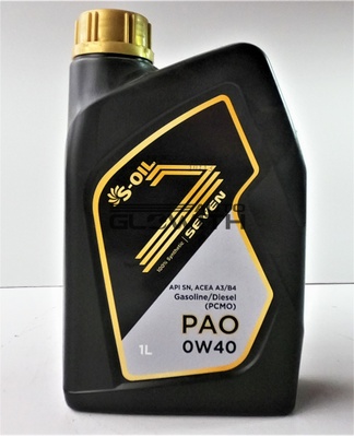 Моторна олива S-OIL GOLD #9 PAO A3/B4 0W-40 1L