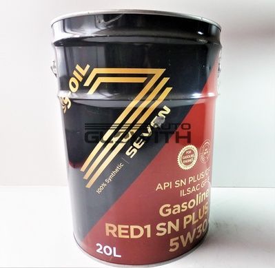 Моторна олива S-OIL RED1 SN PLUS 5W30 20L
