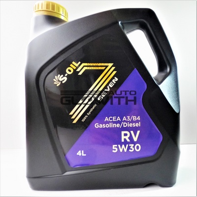Моторное масло S-OIL RV 5W30 4L
