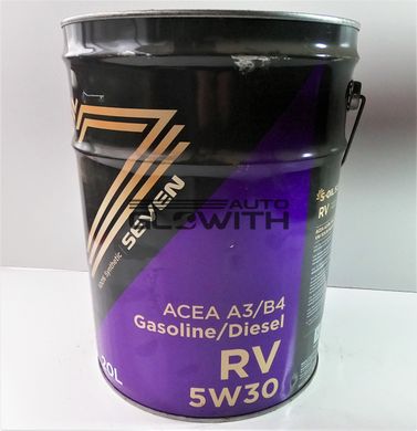 Моторное масло S-OIL RV 5W30 20L