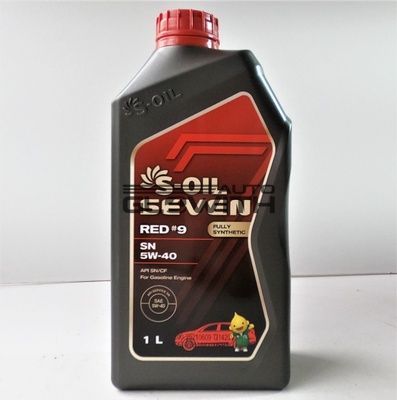Моторна олива S-OIL RED #9 SN 5W-40 1L
