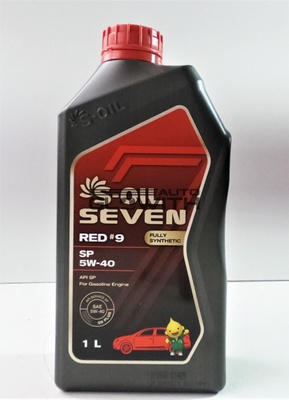Моторна олива S-OIL RED #9 SP 5W-40 1L