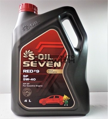 Моторна олива S-OIL RED #9 SP 5W-40 4L