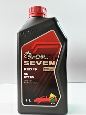 Моторна олива S-OIL RED #9 SN 5W-50 1L
