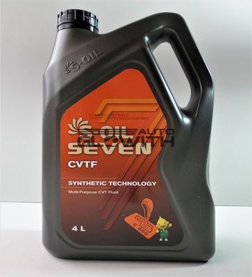 Трансмісійна рідина для безступінчастих коробок S-OIL CVTF 4L