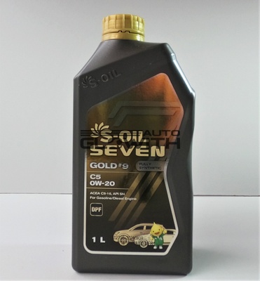 Моторна олива S-OIL GOLD #9 C5 0W-20 1L