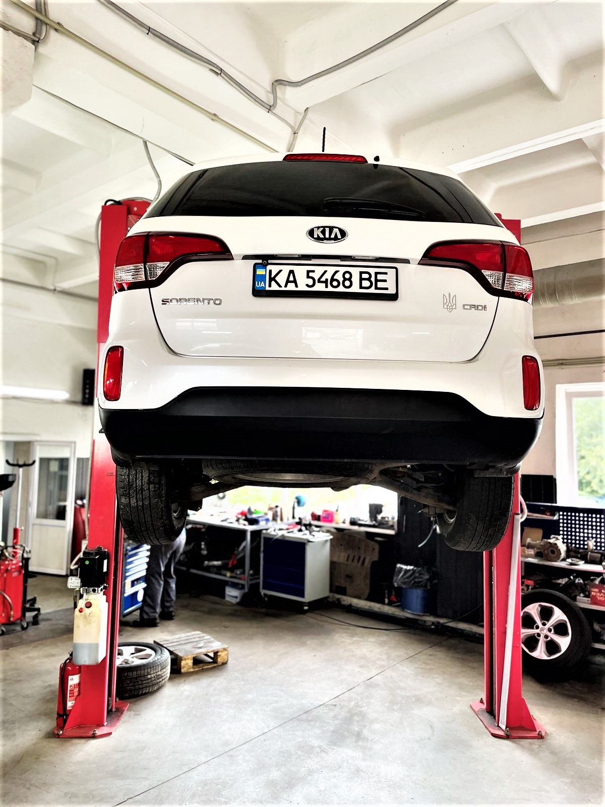 Ремонт полного привода KIA Sorento CRDI